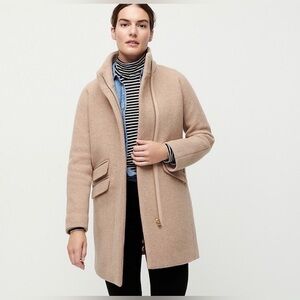 J. Crew Italian Stadium Cloth Coat by Nello Gori Sz 0